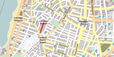 Đường phố, bản đồ của Tel Aviv israel